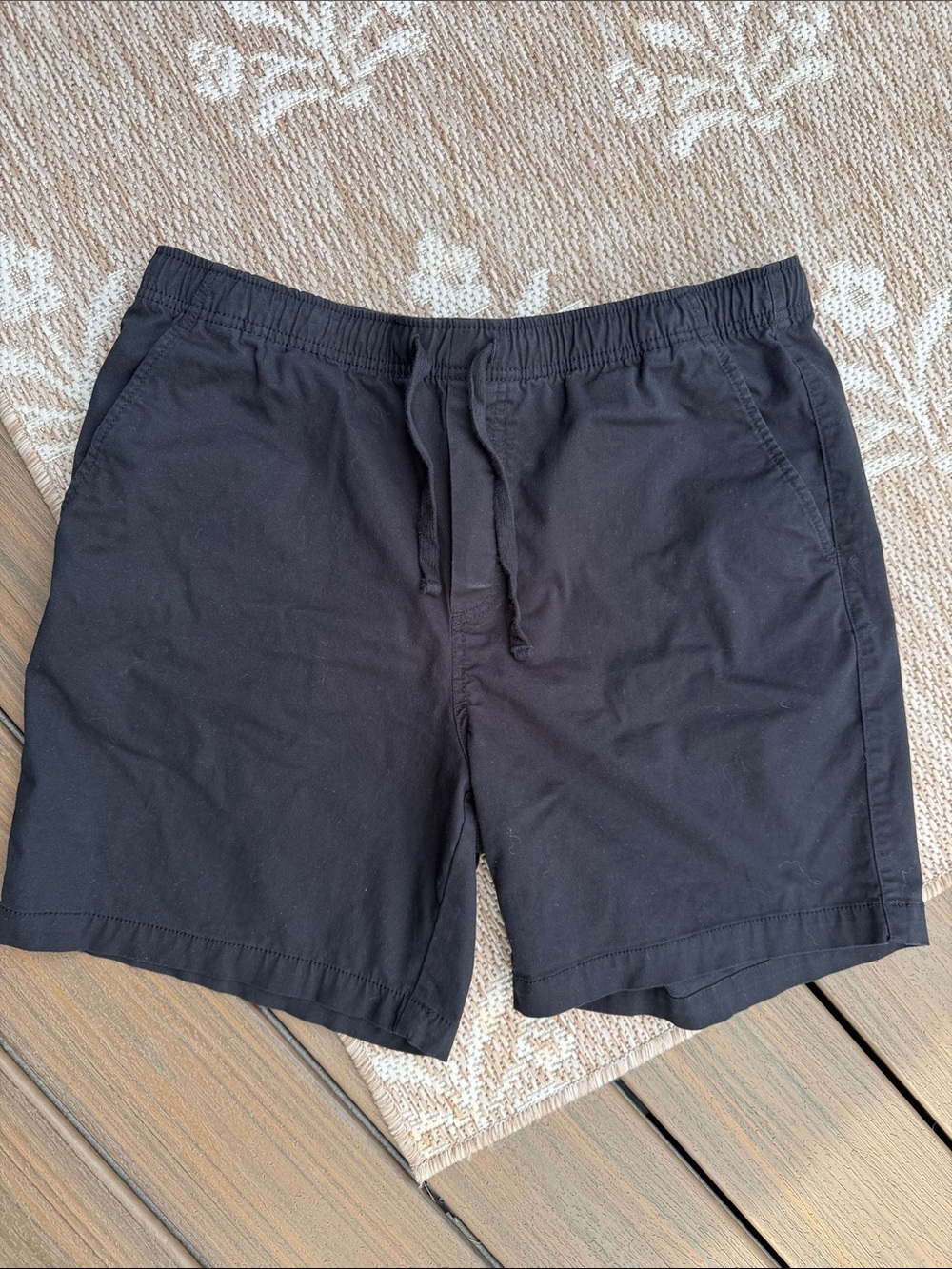 Old Navy Black Jogger Shorts with Built-In Flex